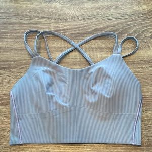 Lululemon Like A Cloud Ribbed Longline Bra B/C cup